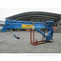 7 ton 10 m hydraulic telescopic boat crane as lifting cranes